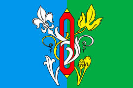 Флаг города Лакинска (Lakinsk).
