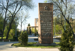 Рязань. Площадь Костюшко. Памятник в честь образования Войска Польского