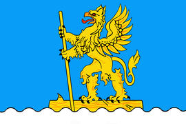 Флаг города Мантурово (Manturovo). Костромская область