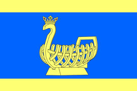 Флаг города Касимов. Рязанская область