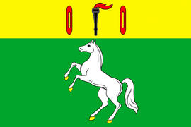 Флаг города Гаврилов Посад (Gavrilov Posad). Ивановская область