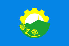 Флаг города Арсеньев. Приморский край