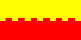Флаг городского поселка Мир (Mir). Беларусь