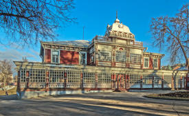 Здание летнего дворянского собрания в Центральном Городском парке