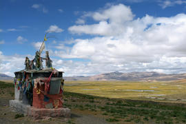 Тибетской нагорье.