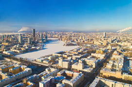 Екатеринбург. Вид на город.