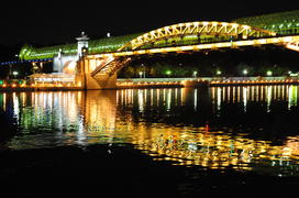 Ночная Москва - Андреевский мост
