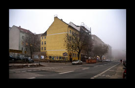 Туманное утро в Берлине