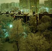 Обворожительная зимняя ночь города