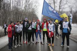 Команда-участница Всероссийской гонки ГТО