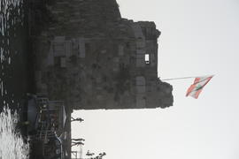 Разрушенная оборонительная крепость Ливана 
