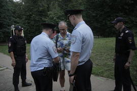 Сержант Андрей Зимин, ст.лейтенант Владимир Берсенев, лейтенант Роман Медведев и сержант Александр С