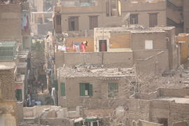 Крыши домов в Египте