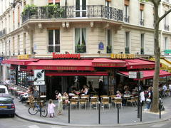 Франция, Париж, Кафе